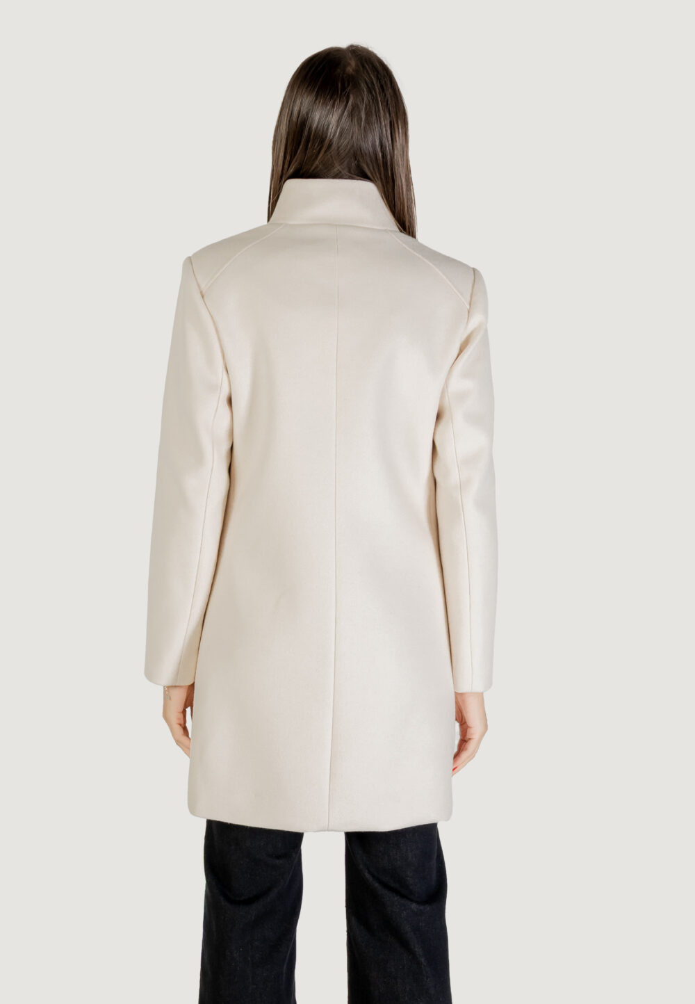 Cappotto Liu-Jo CAPPOTTO TS.ELEGANCE Panna - Foto 5