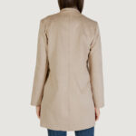 Cappotto Only ONLJOLINE FAUX SUEDE COAT LIFE CC OTW Beige chiaro - Foto 4