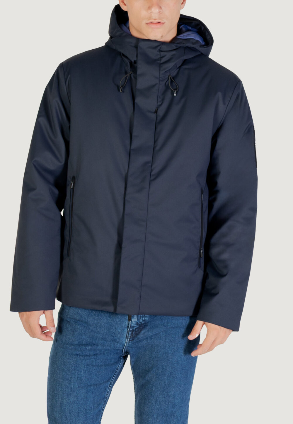 Cappotto EA7 CABAN COAT Blu - Foto 1