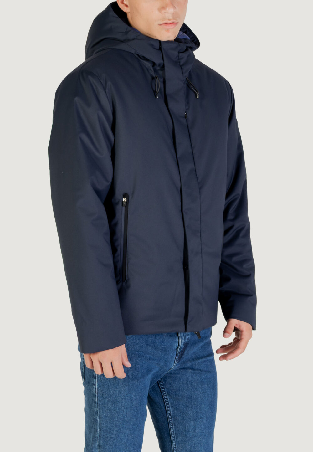 Cappotto EA7 CABAN COAT Blu - Foto 2