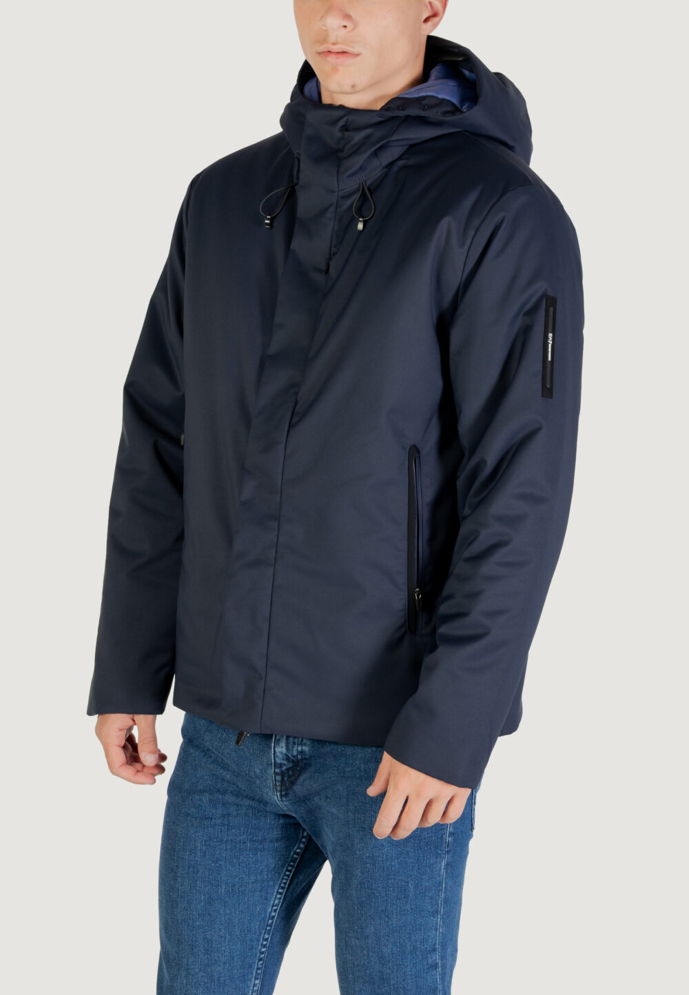 Cappotto EA7 CABAN COAT Blu - Foto 4