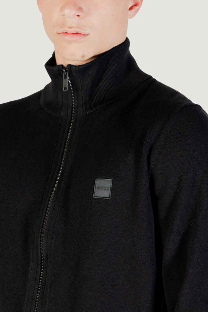 Cardigan Boss Kanozip_S 10272322 01 Nero – 50543692