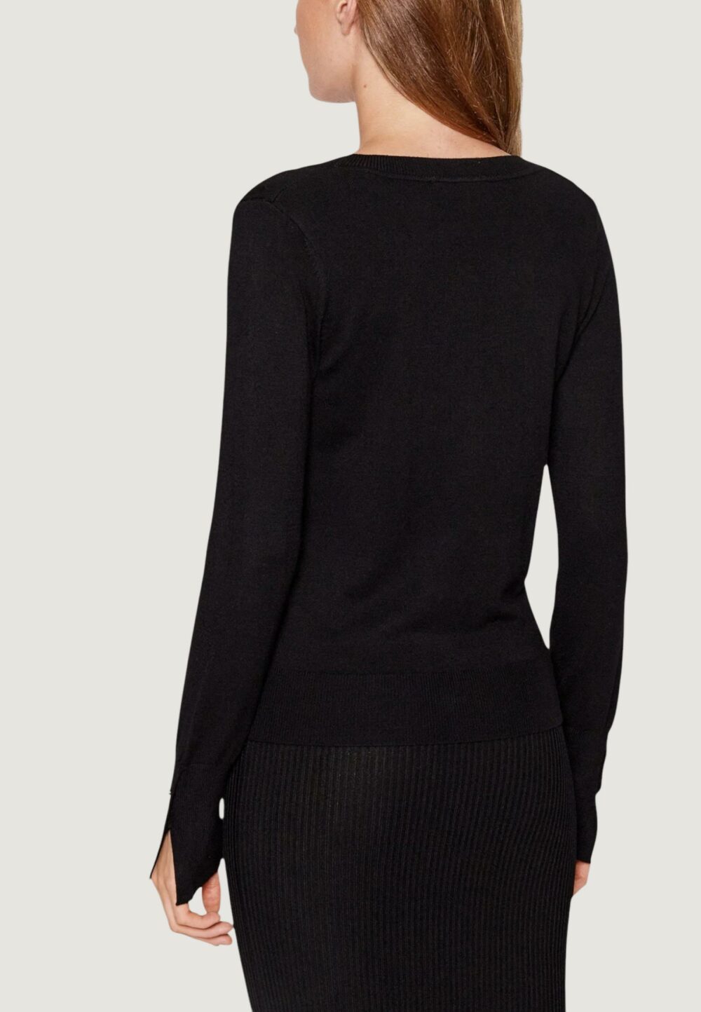 Cardigan Guess ZENA CARDI LS Nero - Foto 3