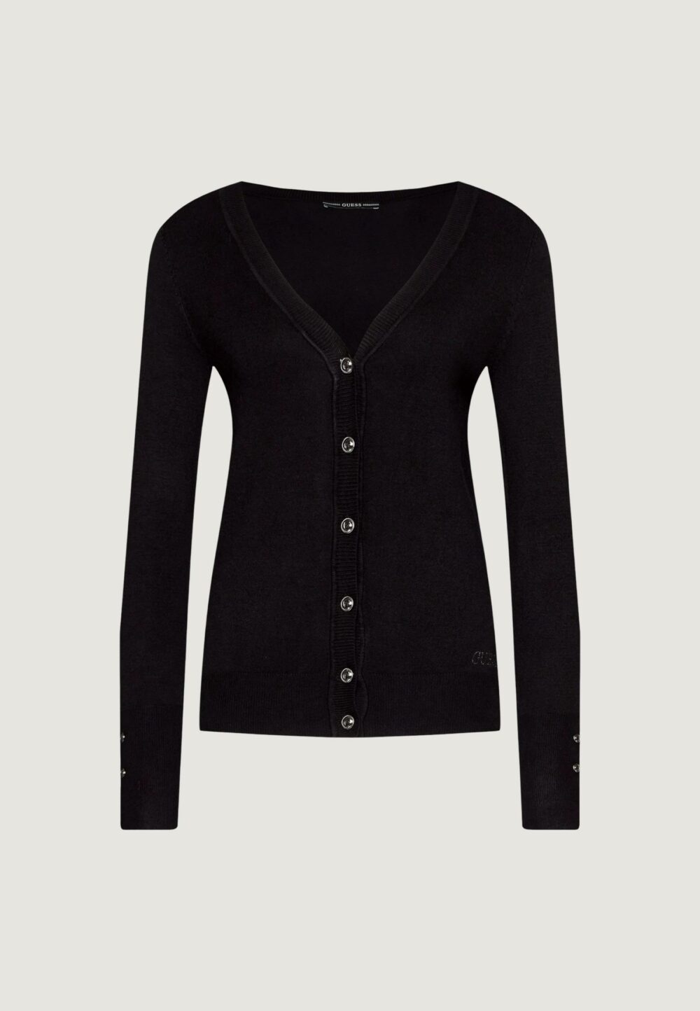 Cardigan Guess ZENA CARDI LS Nero - Foto 5