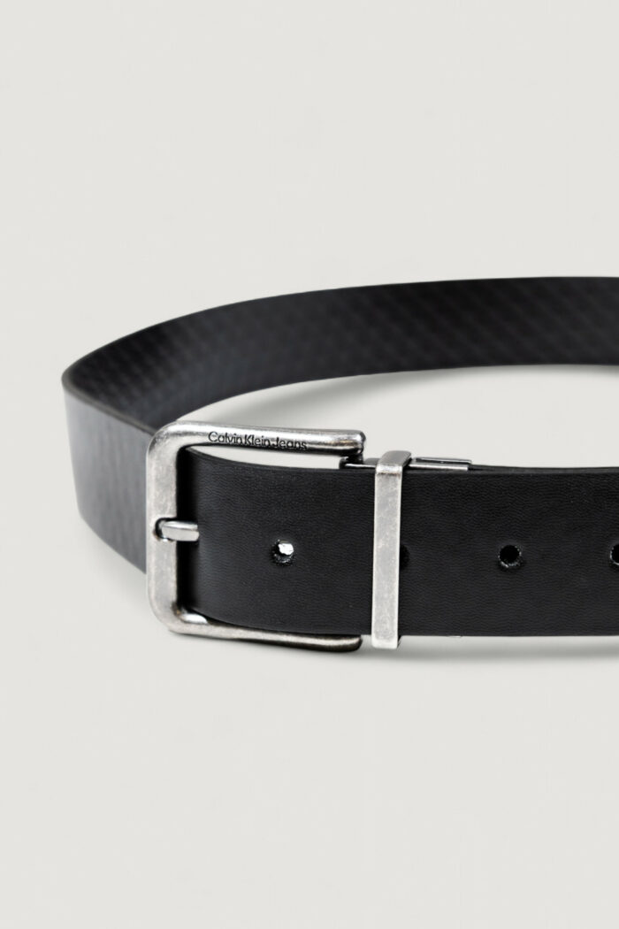 Cinta Calvin Klein CLASSIC CASUAL REV/ADJ 35MM Nero