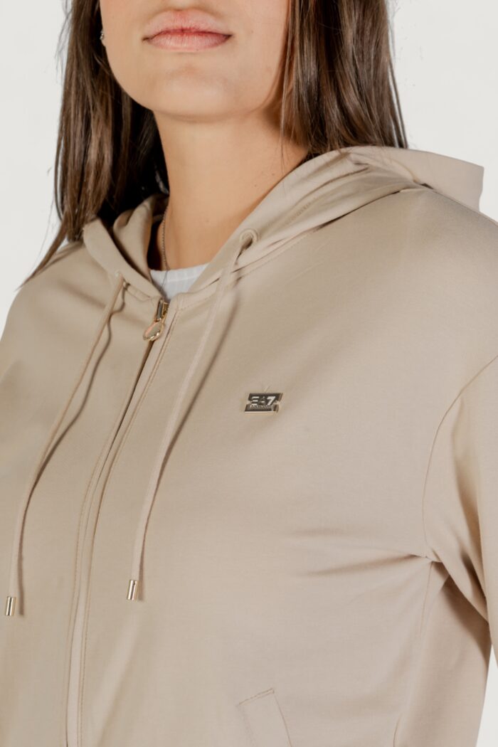 Tuta Ea7 TRACKSUIT Beige chiaro