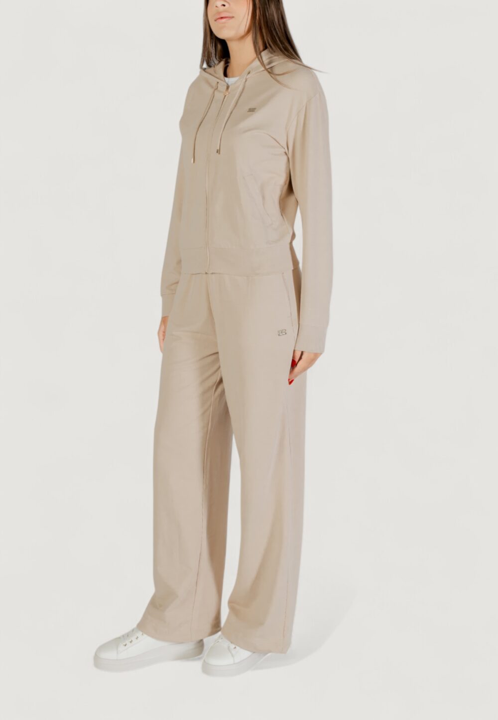 Tuta EA7 TRACKSUIT Beige chiaro - Foto 4