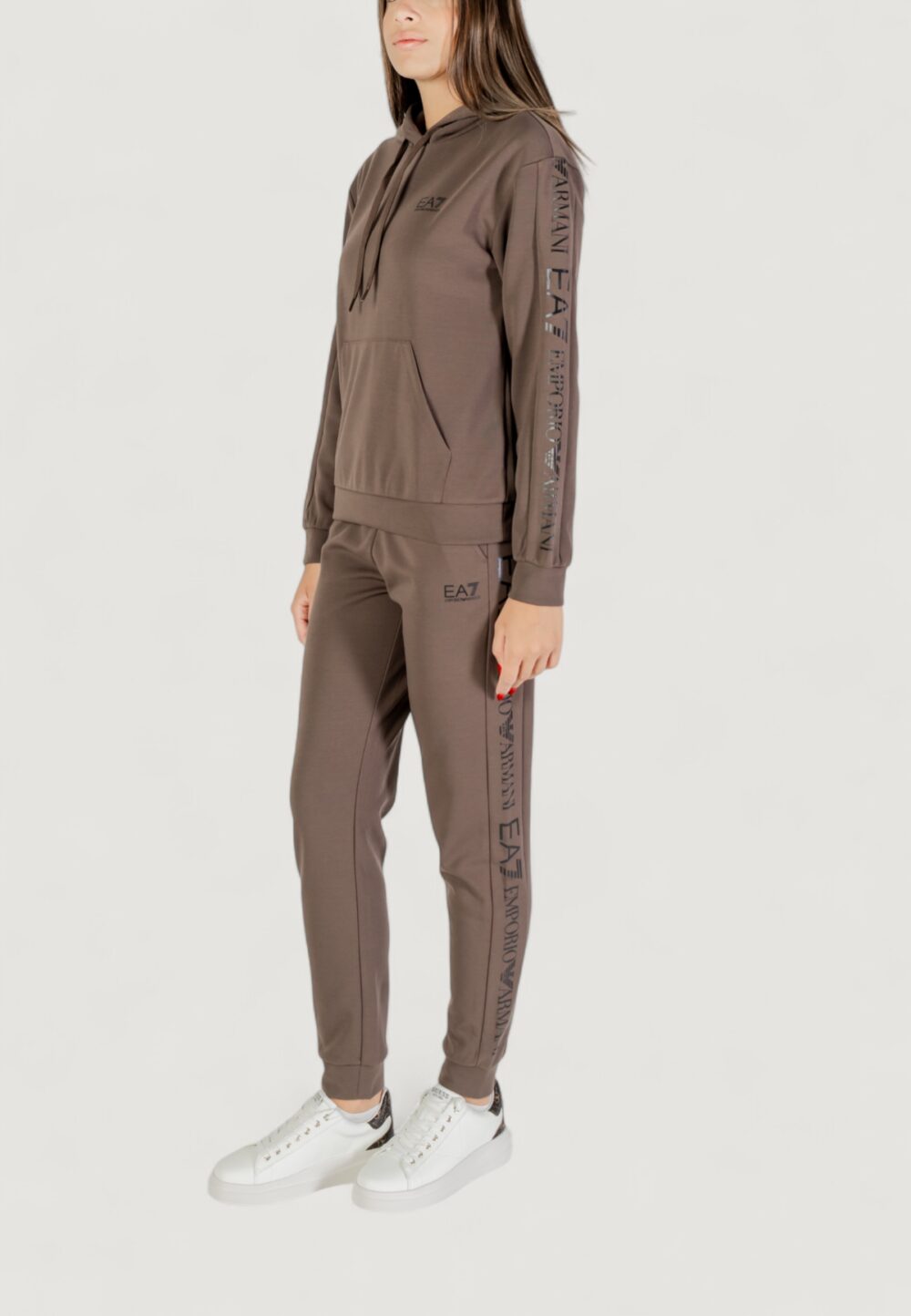 Tuta EA7 TRACKSUIT Cioccolato - Foto 4