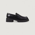 Scarpe con tacco Calvin Klein Jeans COMBAT LOAFER HW LTH Nero - Foto 1