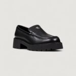 Scarpe con tacco Calvin Klein Jeans COMBAT LOAFER HW LTH Nero - Foto 2