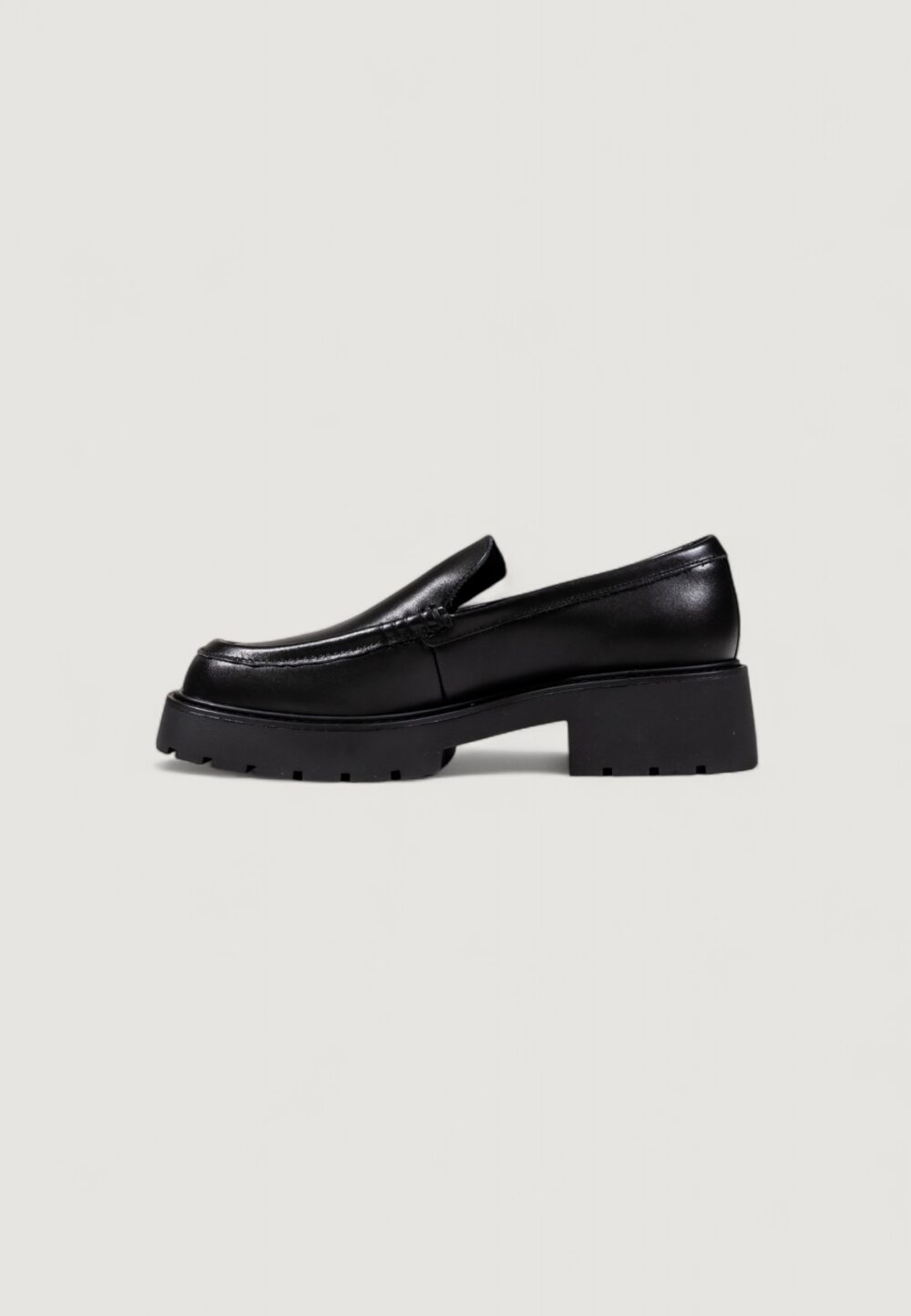 Scarpe con tacco Calvin Klein Jeans COMBAT LOAFER HW LTH Nero - Foto 3