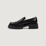 Scarpe con tacco Calvin Klein Jeans COMBAT LOAFER HW LTH Nero - Foto 3
