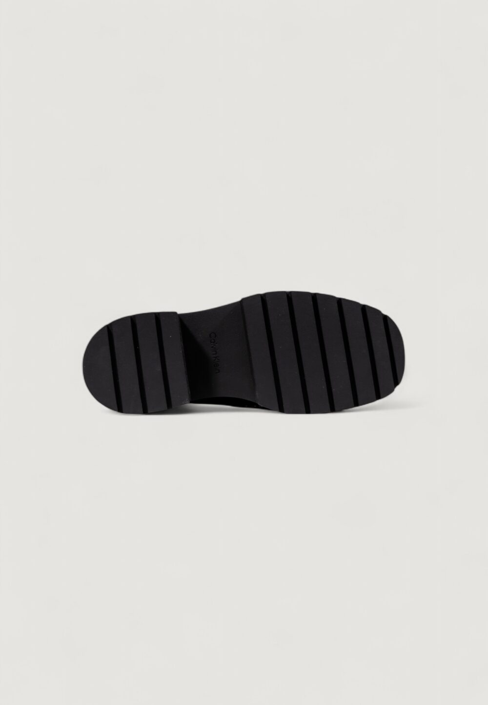 Scarpe con tacco Calvin Klein Jeans COMBAT LOAFER HW LTH Nero - Foto 5