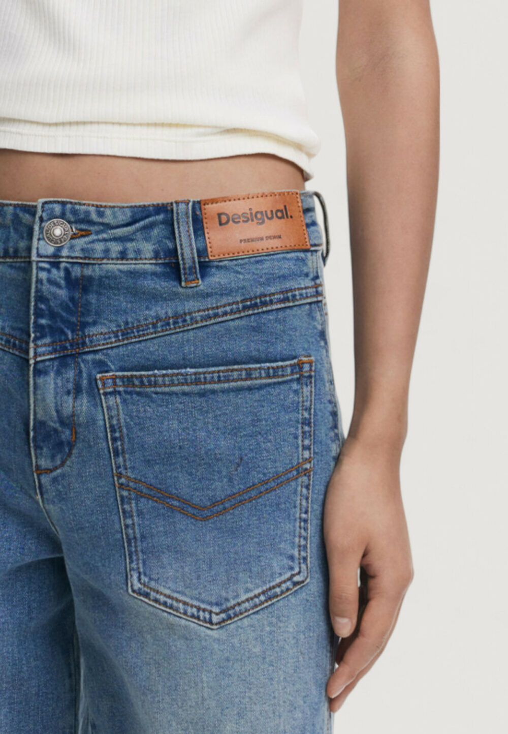 Jeans baggy Desigual DENIM_CLOE Denim - Foto 4