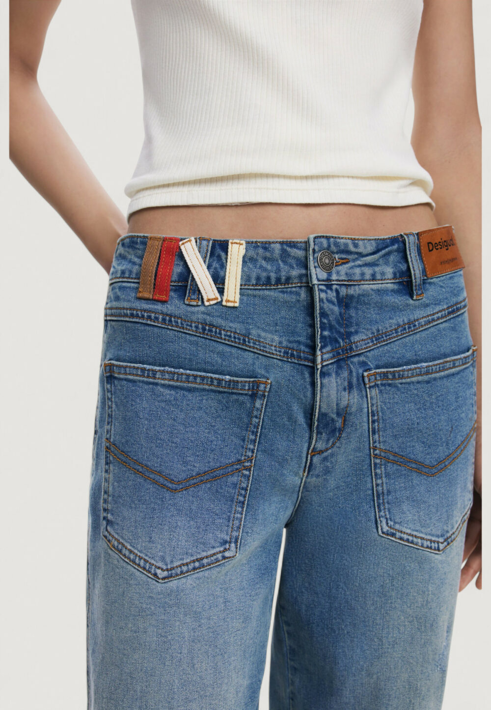 Jeans baggy Desigual DENIM_CLOE Denim - Foto 2
