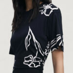Vestito lungo Desigual VEST_CALMA Nero - Foto 4