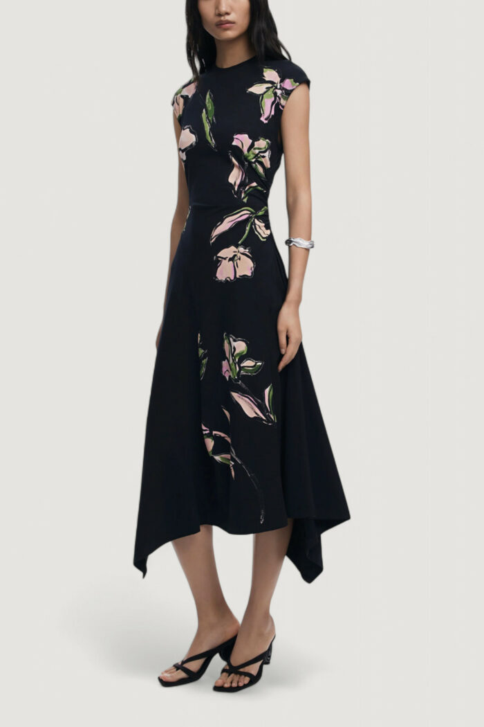 Vestito lungo Desigual VEST_KATRINA Nero