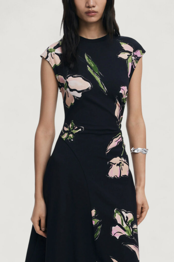 Vestito lungo Desigual VEST_KATRINA Nero