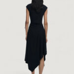 Vestito lungo Desigual VEST_KATRINA Nero - Foto 3