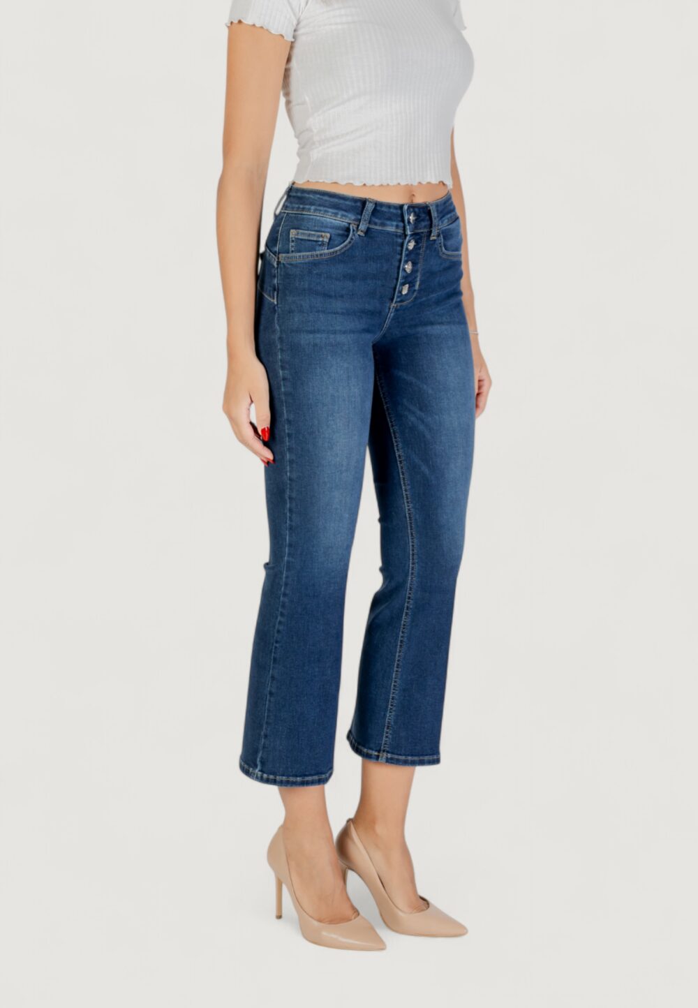 Jeans bootcut Liu-Jo B.UP PRINCESS H.W. Denim - Foto 4