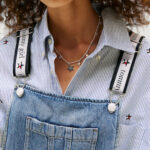 Salopette gonna Tommy Hilfiger Jeans TOMMY GIRL DENIM DUN Indigo - Foto 3