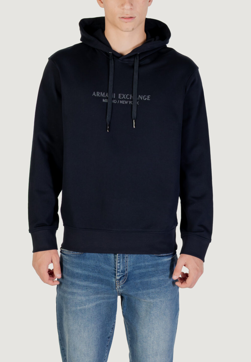 Felpa con cappuccio Armani Exchange  Blue scuro - Foto 1