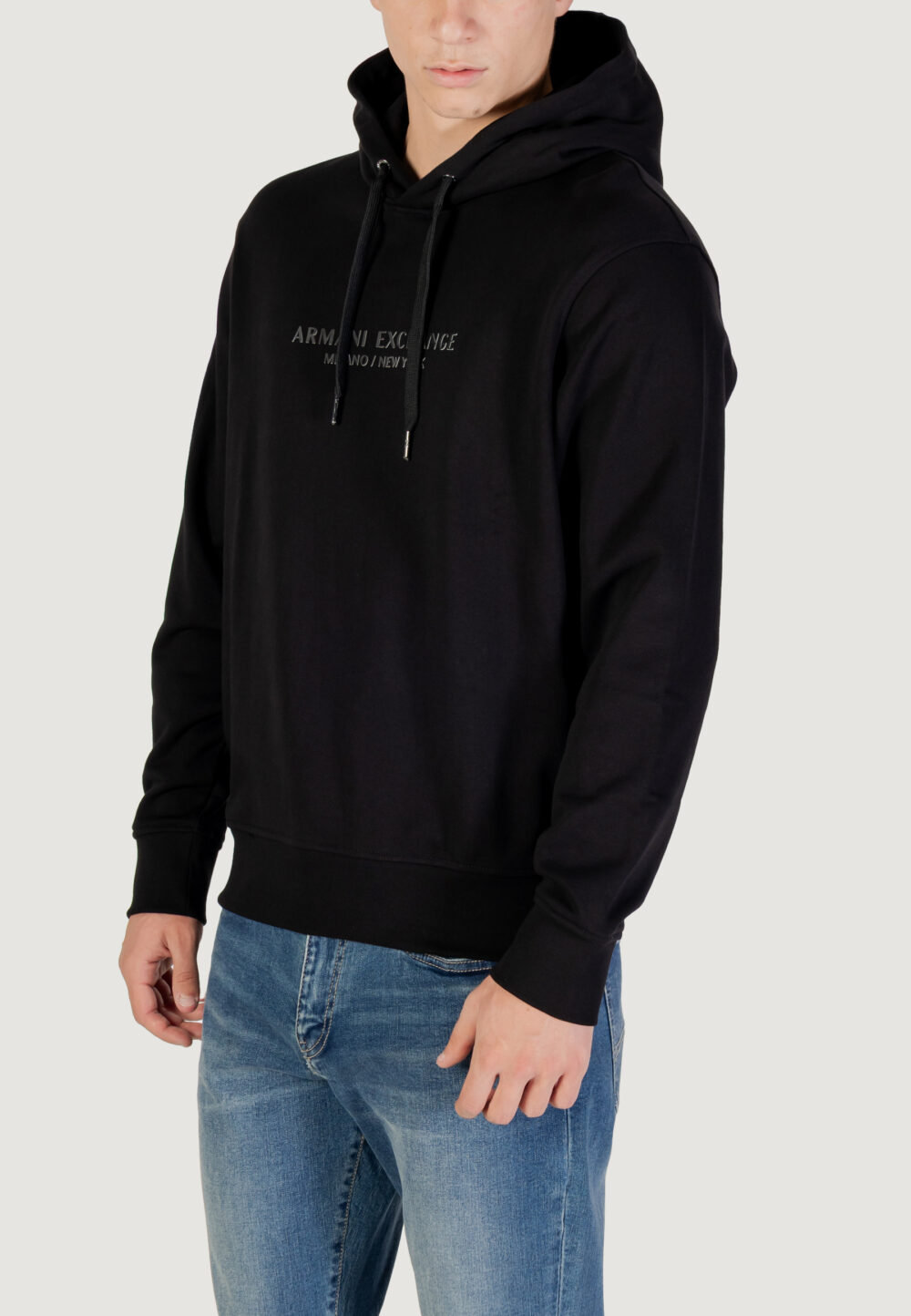 Felpa con cappuccio Armani Exchange  Nero - Foto 3