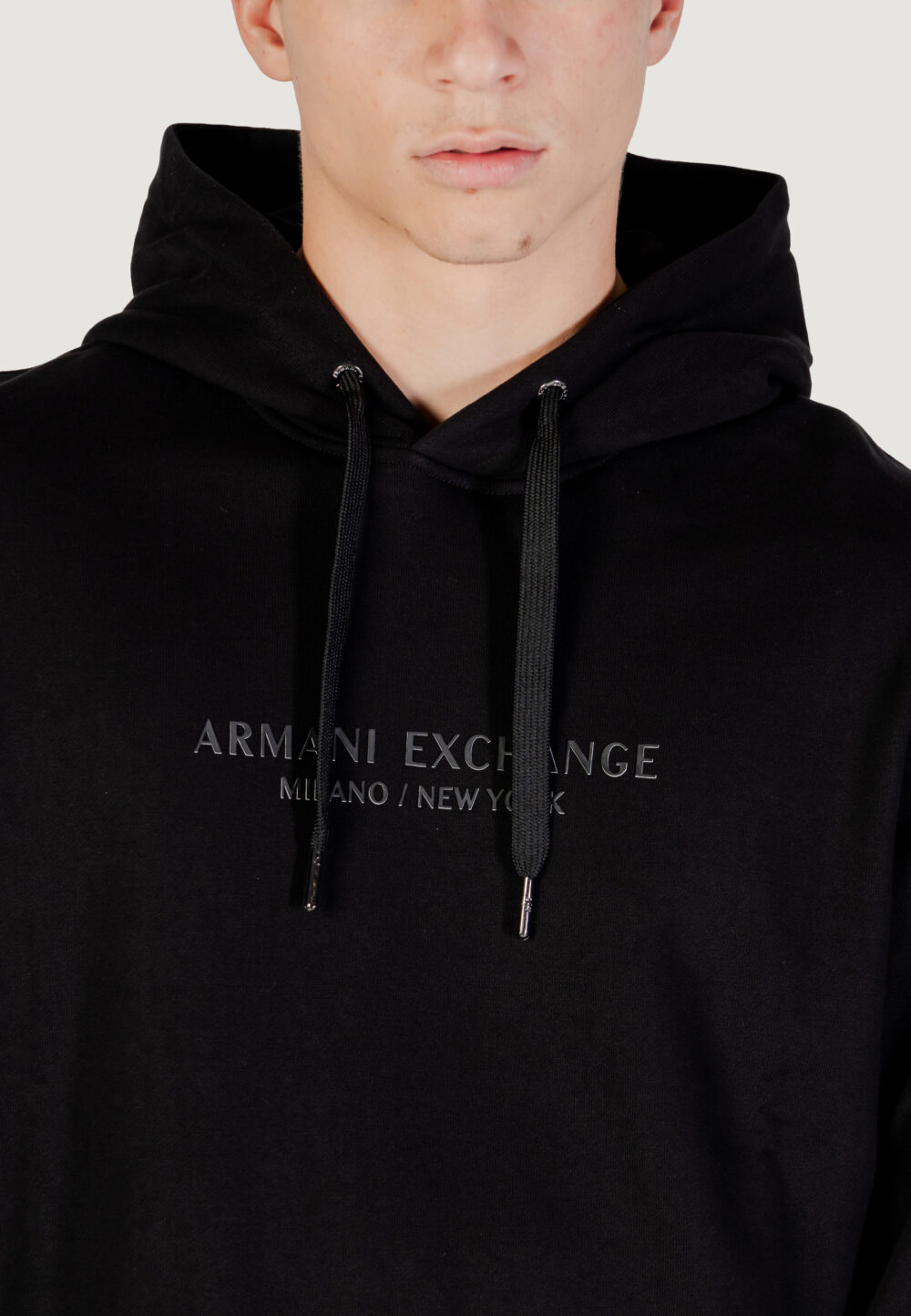 Felpa con cappuccio Armani Exchange  Nero - Foto 5