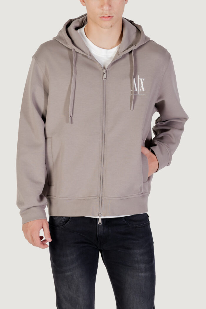 Felpa con cappuccio Armani Exchange  Taupe
