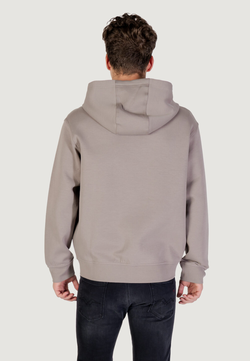 Felpa con cappuccio Armani Exchange  Taupe - Foto 5