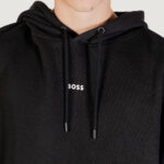 Felpa con cappuccio Boss WeSmallhood 10244192 01 Nero - Foto 2