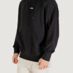 Felpa con cappuccio Boss WeSmallhood 10244192 01 Nero - Foto 4