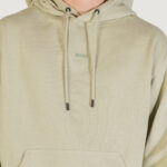 Felpa con cappuccio Boss WeSmallhood 10244192 01 VERDE SALVIA - Foto 2