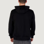 Felpa con cappuccio EA7  Nero - Oro - Foto 5
