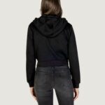 Felpa con cappuccio Guess Active 3D PEONY ZIPPER HOODIE JACKET Nero - Foto 5