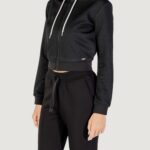 Felpa con cappuccio Guess 3D PEONY ZIPPER HOODIE JACKET Nero - Foto 2