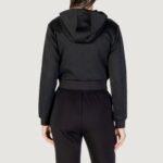 Felpa con cappuccio Guess 3D PEONY ZIPPER HOODIE JACKET Nero - Foto 4