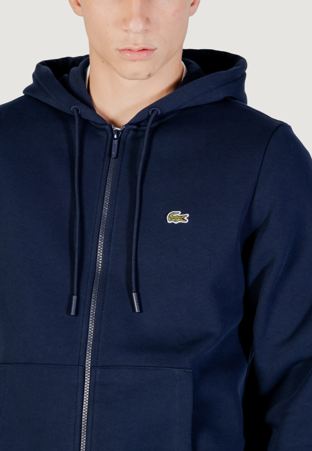 Felpa con cappuccio LACOSTE SWEATSHIRT Blu - Foto 5