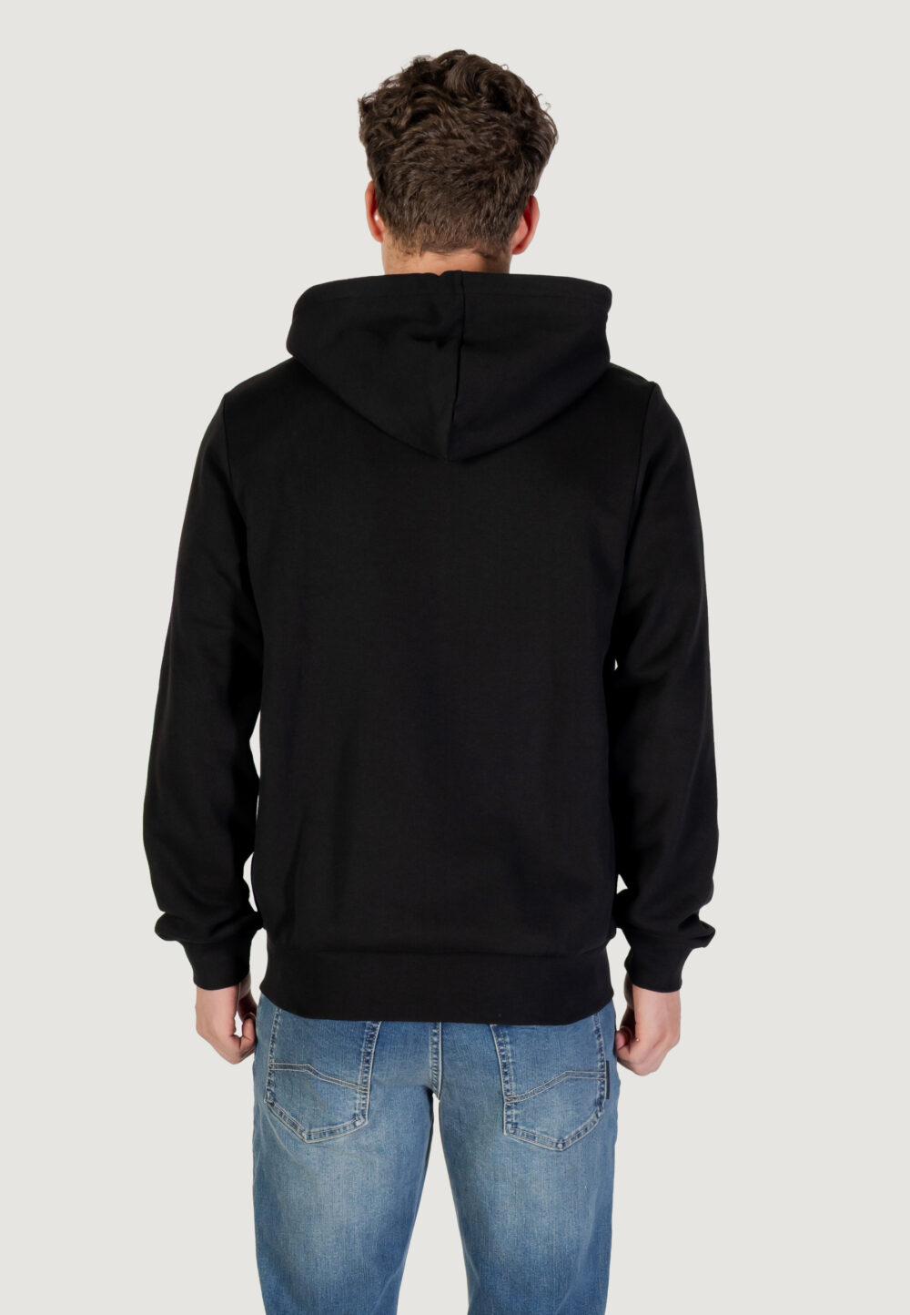 Felpa con cappuccio LACOSTE SWEATSHIRT Nero - Foto 2