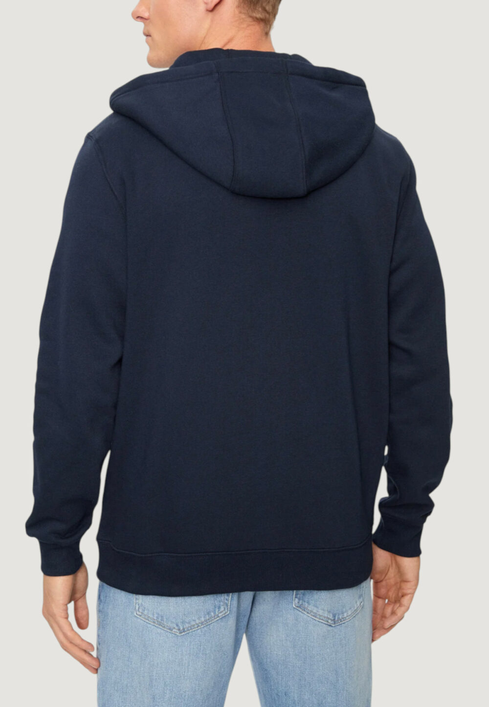 Felpa con cappuccio Tommy Hilfiger Jeans TJM REG S FLAG ZIP THRU Blu - Foto 3
