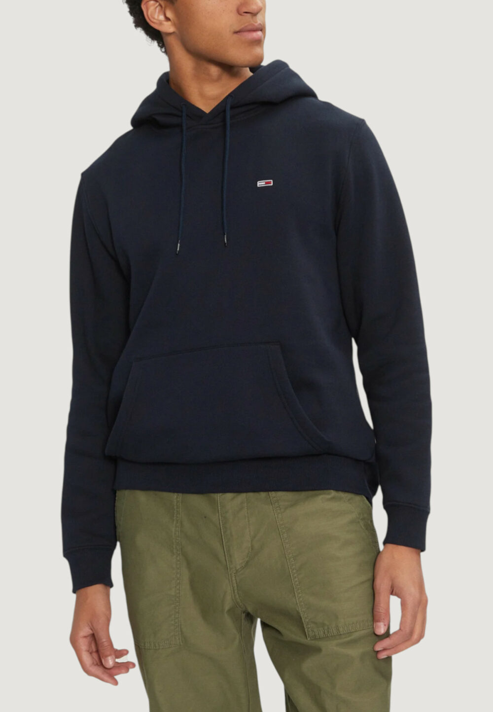 Felpa con cappuccio Tommy Hilfiger Jeans TJM REG S FLAG HOODIE Blue scuro - Foto 1