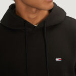 Felpa con cappuccio Tommy Hilfiger Jeans TJM REG S FLAG HOODIE Nero - Foto 3