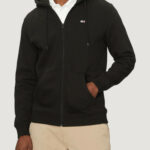 Felpa con cappuccio Tommy Hilfiger Jeans TJM REG S FLAG ZIP THRU Nero - Foto 1