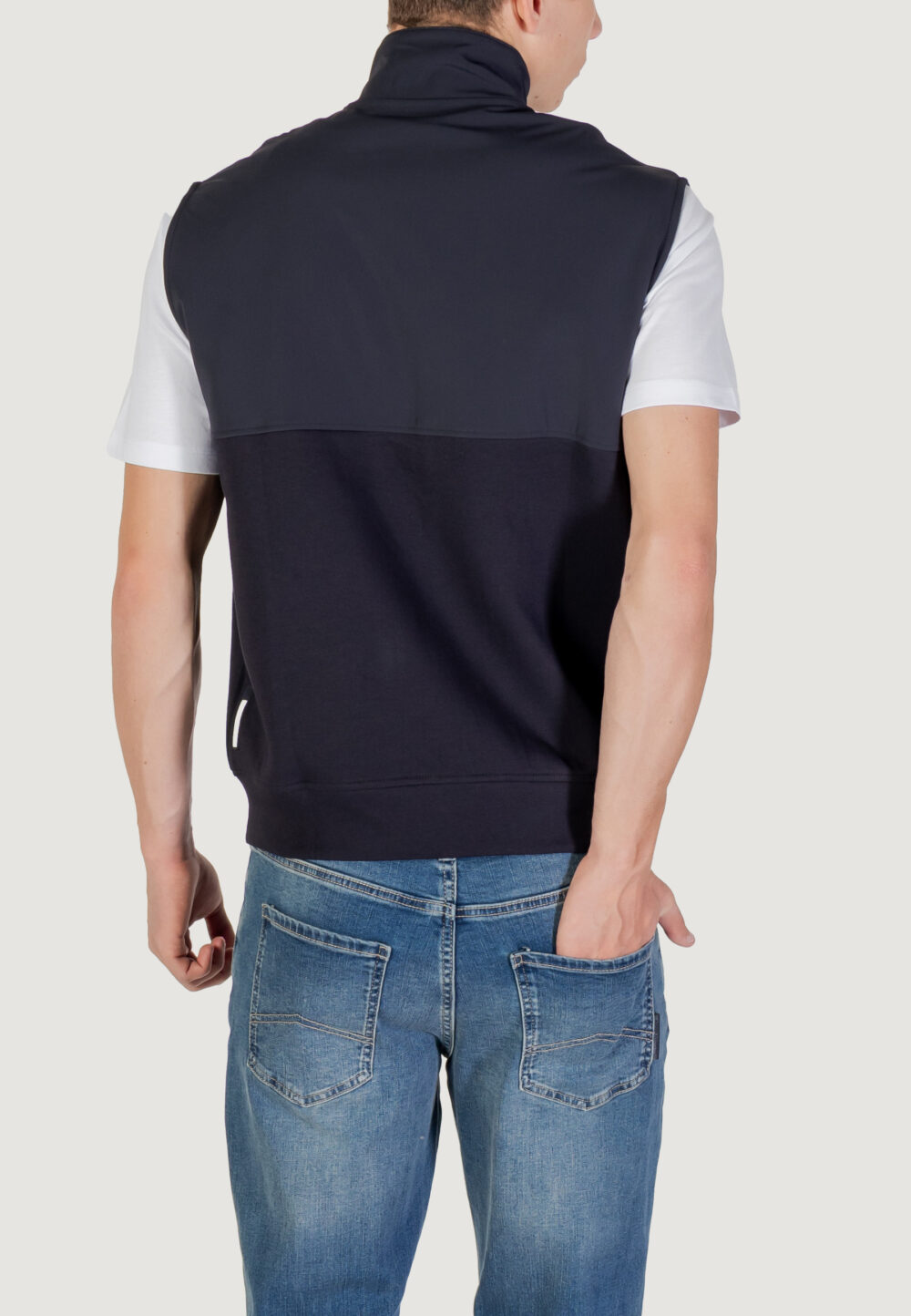 Felpa senza cappuccio Armani Exchange  Blue scuro - Foto 2