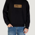 Felpa senza cappuccio Armani Exchange  Nero - Oro - Foto 1