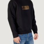 Felpa senza cappuccio Armani Exchange  Nero - Oro - Foto 4