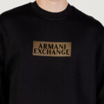 Felpa senza cappuccio Armani Exchange  Nero - Oro - Foto 5