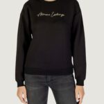 Felpa senza cappuccio Armani Exchange  Nero - Oro - Foto 1