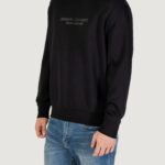 Felpa senza cappuccio Armani Exchange  Nero - Foto 4