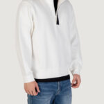 Felpa senza cappuccio Armani Exchange  Panna - Foto 3